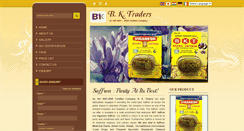Desktop Screenshot of bktsaffron.com
